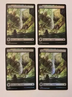 4x Swamp (271) - Foil - Bloomburrow - Near Mint - MTG - Image 1