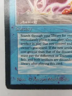 Transmute Artifact Antiquities Magic The Gathering MTG. Very Good Condition. - Image 4