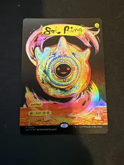 Sol Ring ? Borderless Rainbow FOIL ? MTG NM (0019) Encyclopedia Secret Lair - Image 1