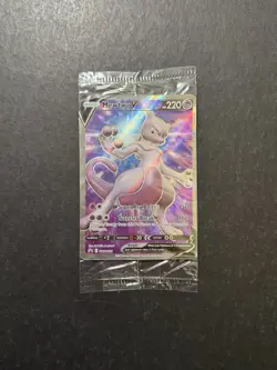 Mewtwo V SWSH229 Holo Ultra Rare Full Art Promo Pokemon Card SWSH PTCG SEALED - Image 1