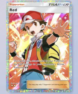 Trainer Red Pokemon TCG Pocket - eng - 2 Star rare- fast delivery - Image 1