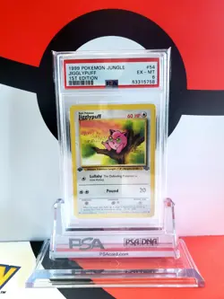 PSA 6 Jigglypuff 1999 Jungle 1st Edition Pokemon - Image 1