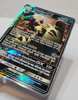 Tyranitar GX 121/214 Ultra Rare Sun & Moon Lost Thunder Pokemon 637 - Image 2