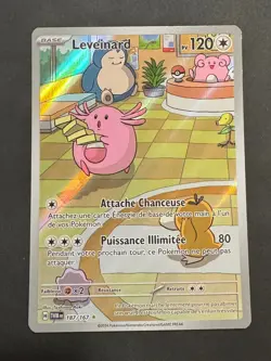 Carte Pokemon - Leveinard 187/167 AR EV06 Mascarade Crepusculaire -FR Neuf - Image 1