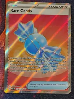 Pokemon TCG - Rare Candy 175/132 - Secret Rare - Mega Evolution - NM - Image 1