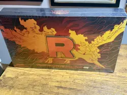 Pokemon TCG Team Rocket’s Moltres EX UPC Sealed In Hand - Image 1