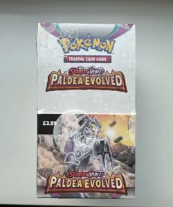 Pokemon Paldea Evolved Half Booster Box - Sealed - Image 1