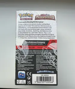 Pokemon Paldea Evolved Half Booster Box - Sealed - Image 3
