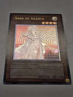 Sage of Silence (UTR) STON-EN015 Ultimate Rare Yugioh 1st Edition Strike of Neos - Image 3