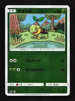Turtwig 001/050 LP Ultra Force Japanese Pokemon Card TCG - Image 1