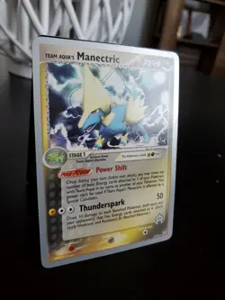 Pokemon Card - Team Aqua's Manectric 4/95 World Championships 2004 - Image 2