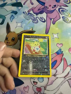 Pokemon Togepi Southern Islands Reverse Holo Foil Card #4/18 English - Image 2