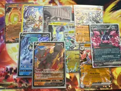Random Lot Pokemon Card Of 10 TCG W/1 FullArt,GX, EX, V, VMAX,Classic,OR Alt Art - Image 2