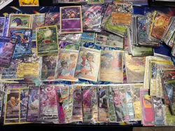 Random Lot Pokemon Card Of 10 TCG W/1 FullArt,GX, EX, V, VMAX,Classic,OR Alt Art - Image 3