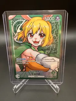 Carrot L OP08-021 Parallel English ONE PIECE Card Game Two Legends - NM - Image 1