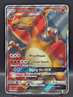 Charizard GX - SM60 - Full Alt Art Promo Rare - Pokemon Card - MP - Image 1
