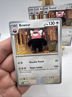 Bewear 112/132 non Holo Mega Evolution Common Pokemon 2025 TCG Card NM - Image 4
