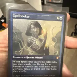 MTG Spellseeker - Foil Etched, NM-Mint, English Commander Masters - Image 3