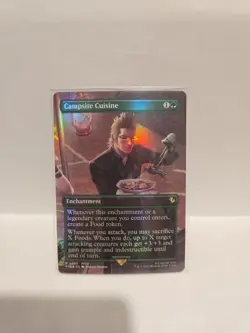 Campsite Cuisine (Borderless) Commander: Final Fantasy Foil Near Mint - Image 1