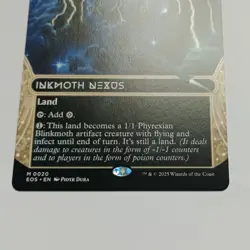 Inkmoth Nexus - (0020) - NM Borderless Edge of Eternities Mythic infect land - Image 2
