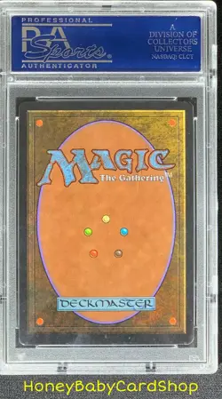 MTG Unlimited Edition 1993 Healing Salve PSA 8 NM/MT Old School 93/94 - Image 2