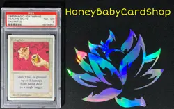 MTG Unlimited Edition 1993 Healing Salve PSA 8 NM/MT Old School 93/94 - Image 4