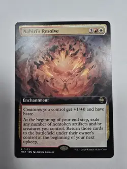 Nahiri's Resolve (Extended Art) March of the Machine: The Aftermath Regular Mtg - Image 1