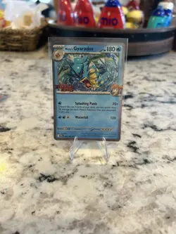 Pokemon TCG Misty's Gyarados Holo Rare Destined Rivals Stamped 049/182 - Image 1