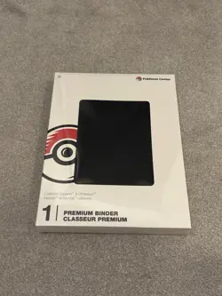 Pokemon Center TCG Celestial Espeon & Umbreon Premium 9 Pocket Zip Binder Sealed - Image 1