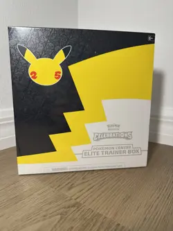 Pokemon TCG Celebrations Elite Trainer Box Center Exclusive Factory Sealed 820650809866 - Image 1