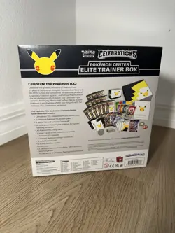 Pokemon TCG Celebrations Elite Trainer Box Center Exclusive Factory Sealed 820650809866 - Image 3