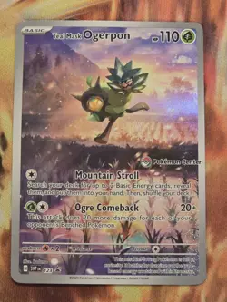 Teal Mask Ogerpon - 123 (Pokemon Center Exclusive) 123 Sv: Scarlet & Violet... - Image 1