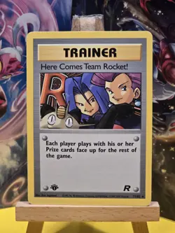 Here Comes Team Rocket! ⭐ 15/82 Team Rocket Holo WOTC Vintage Pokemon - Image 1