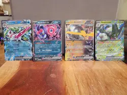 Pokemon Scarlet And Violet Ex Lot *Munkidori, Iron Boulder, Tsareena, Meowscarda - Image 1