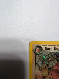 Dark Dugtrio 1st Edition Holo Rare 6/82 Team Rocket Ungraded NM/LP Pokemon TCG - Image 3