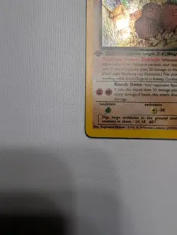 Dark Dugtrio 1st Edition Holo Rare 6/82 Team Rocket Ungraded NM/LP Pokemon TCG - Image 5