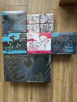 Pokemon Sealed Bundle | Prismatic Phantasmal White Black Surging UPC 🔥⚡✨✅ - Image 1