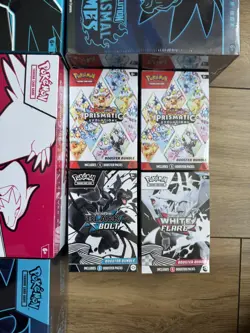 Pokemon Sealed Bundle | Prismatic Phantasmal White Black Surging UPC 🔥⚡✨✅ - Image 2