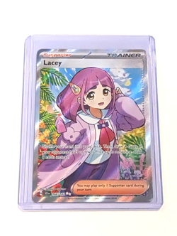 Lacey 166/142 Trainer Ultra Rare Full Art Stellar Crown POKEMON TCG SCR ENGLISH - Image 3