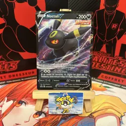 Carte Pokemon NOCTALI SWSH203 PROMO Ultra Rare V Epee et Bouclier FR NEUF - Image 1