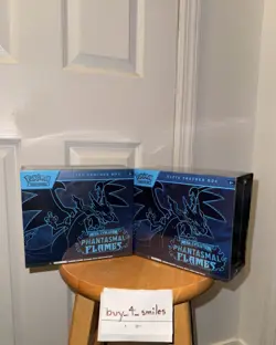 Pokemon Mega Evolution Phantasmal Flames Elite Trainer Box ETB Sealed Bundle x 2 - Image 1