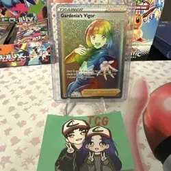 Gardenia's Vigor 202/189 Rainbow Secret Rare - 2022 Pokemon Astral Radiance - Image 1
