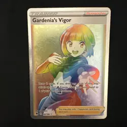 Gardenia's Vigor 202/189 Rainbow Secret Rare - 2022 Pokemon Astral Radiance - Image 3