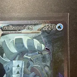 Golisopod ex 246/182 Sv04: Paradox Rift Holo Pokemon Card slight dent - Image 3