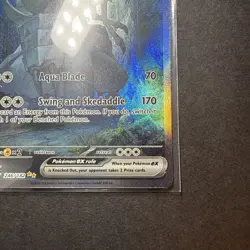 Golisopod ex 246/182 Sv04: Paradox Rift Holo Pokemon Card slight dent - Image 5