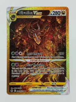 Pokemon Cards Giratina VSTAR GG69/GG70 Crown Zenith Galarian Gallery Rare Secret - Image 1