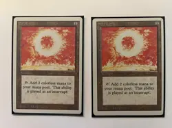 Sol Ring x2 Revised Edition NM - Image 3