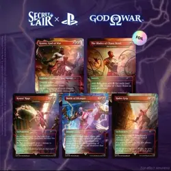 IN HAND Secret Lair x God of War: Greek FOIL - Playstation Drop Confirmed - Image 1