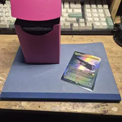 MTG Counter Intelligence Precon Edge of Eternities Sleeved In Deck Box. - Image 1