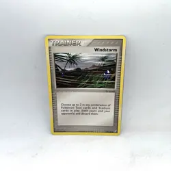Pokemon Trainer Windstorm 85/100 Ex Crystal Guardians Uncommon Card - Image 1